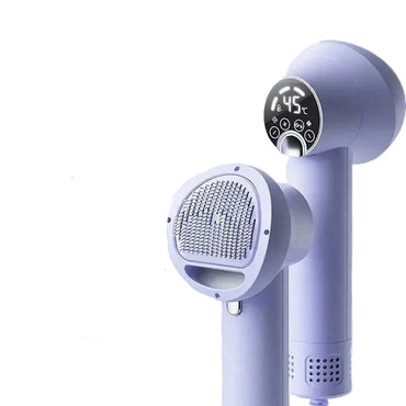 2-in-1 Pet Hair Dryer with Grooming Comb Function