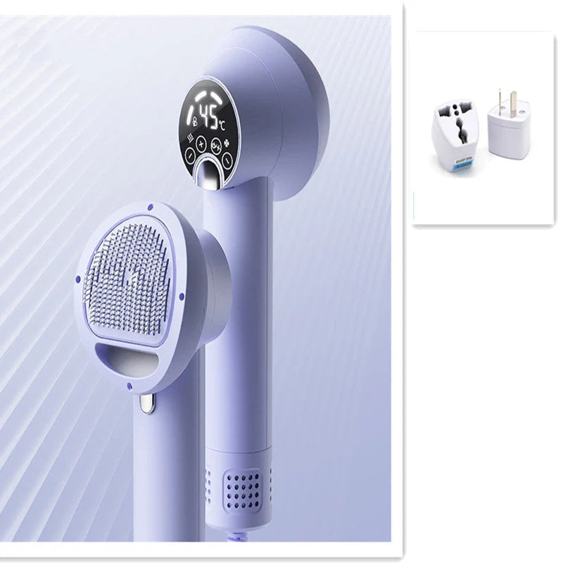 2-in-1 Pet Hair Dryer with Grooming Comb Function