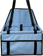 Dog Folding Car Seat - Waterproof Pet Booster with Safety Belt