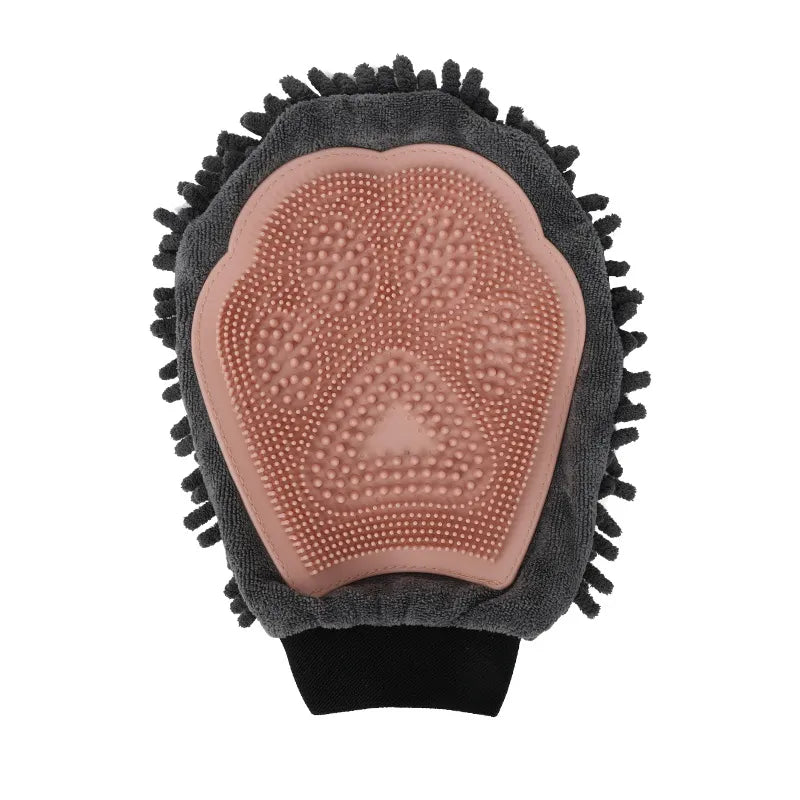 Gentle Pet Grooming Glove for Dogs & Cats