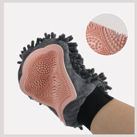 Gentle Pet Grooming Glove for Dogs & Cats