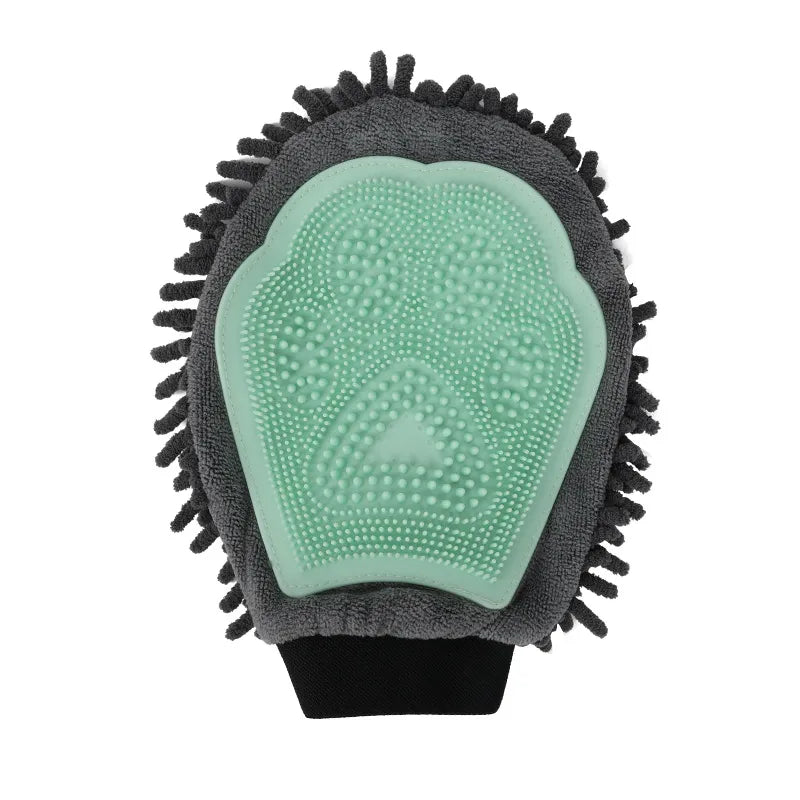 Gentle Pet Grooming Glove for Dogs & Cats