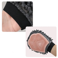 Gentle Pet Grooming Glove for Dogs & Cats