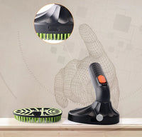 Pet Hair Vacuum Attachment with Silicone Bristles
