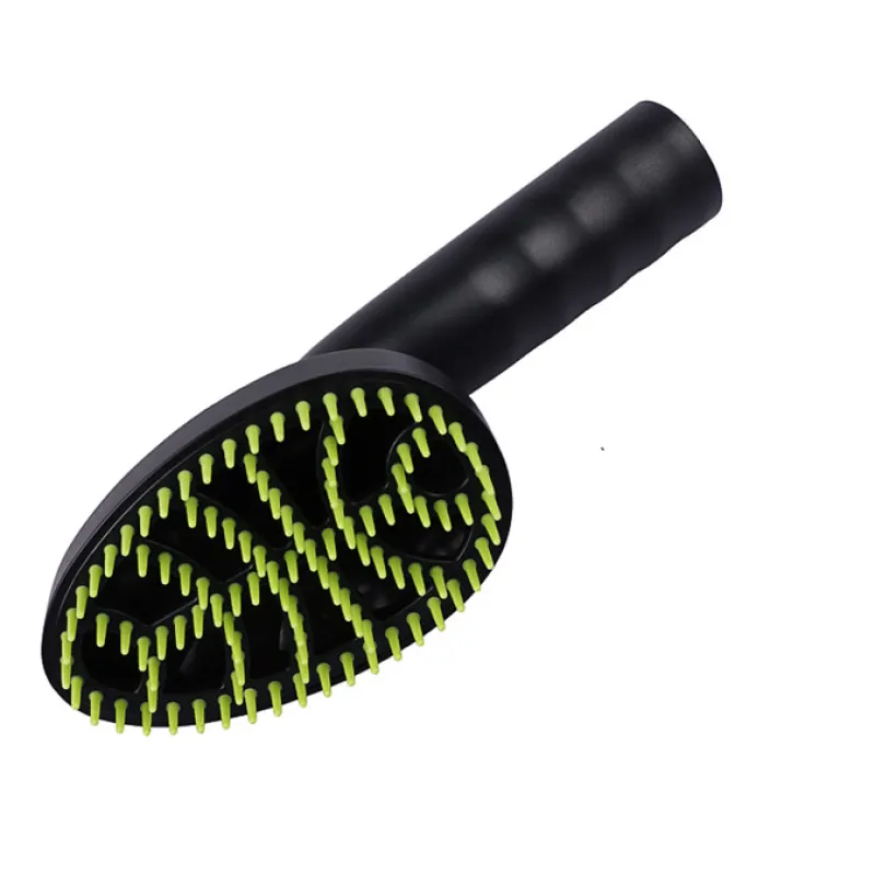 Pet Hair Vacuum Attachment with Silicone Bristles