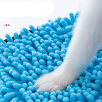 Pet Microfiber Drying Towel with Glove for Dogs & Cats
