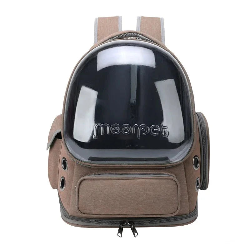 Transparent Breathable Cat Carrier Backpack for Safe and Comfortable