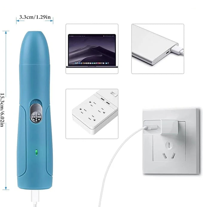 USB Rechargeable Pet Nail Grinder for Dogs & Cats